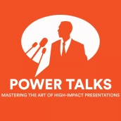 power talks public speaking training logo
