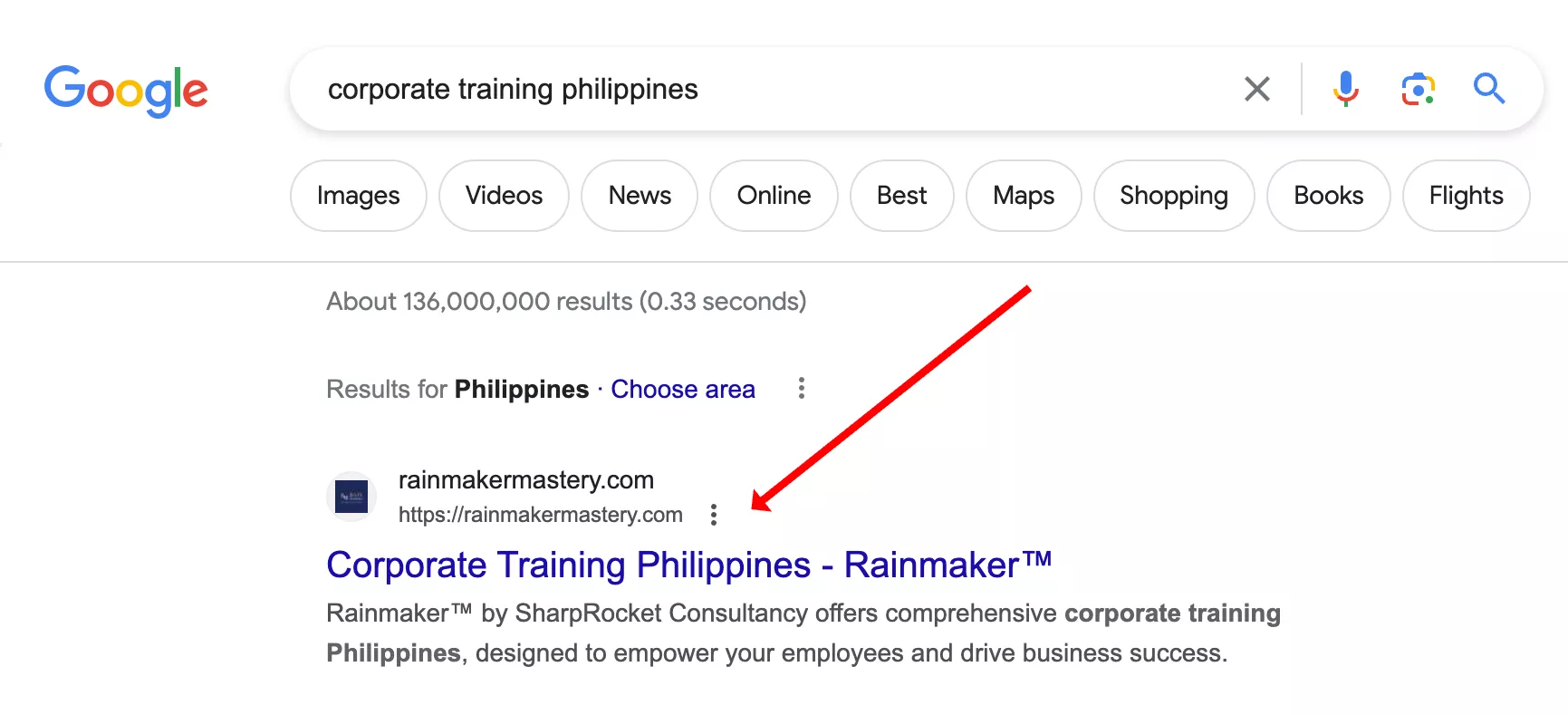 google corporate training philippines