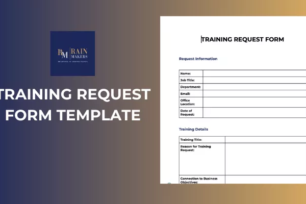 training request form template
