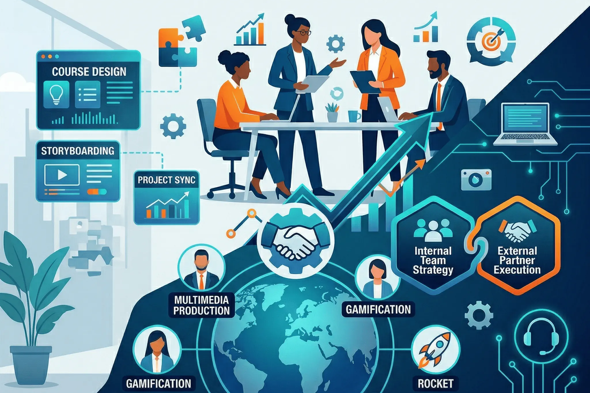 elearning outsourcing