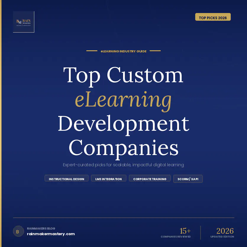 top custom elearning development companies