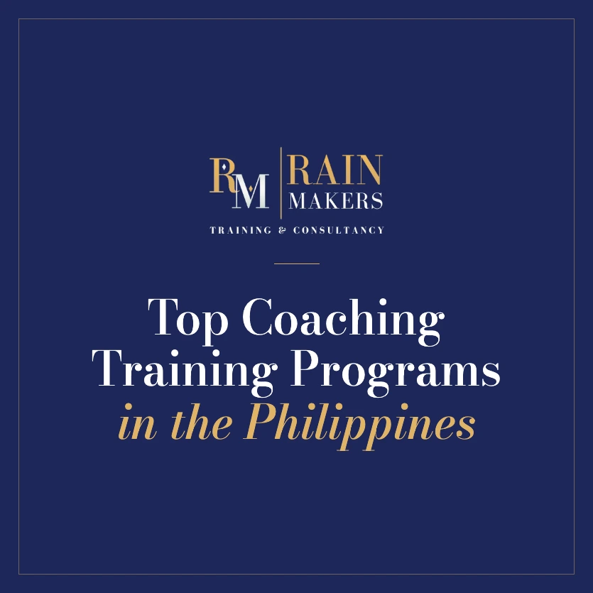 top coaching training programs Philippines